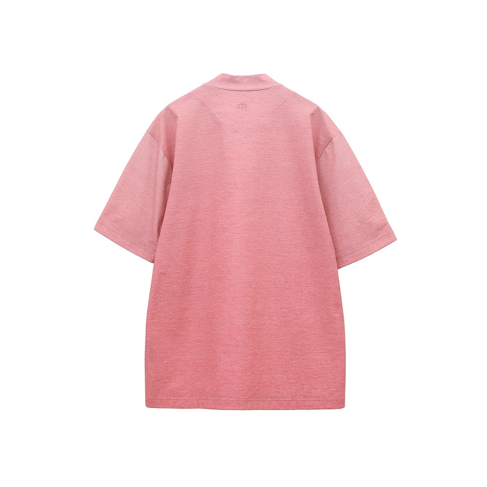 トラヴィスマシュー（Travis Mathew）（メンズ）ゴルフウェア 吸湿速乾 チェストプリント半袖モックネックシャツ 7AL016-6GNR