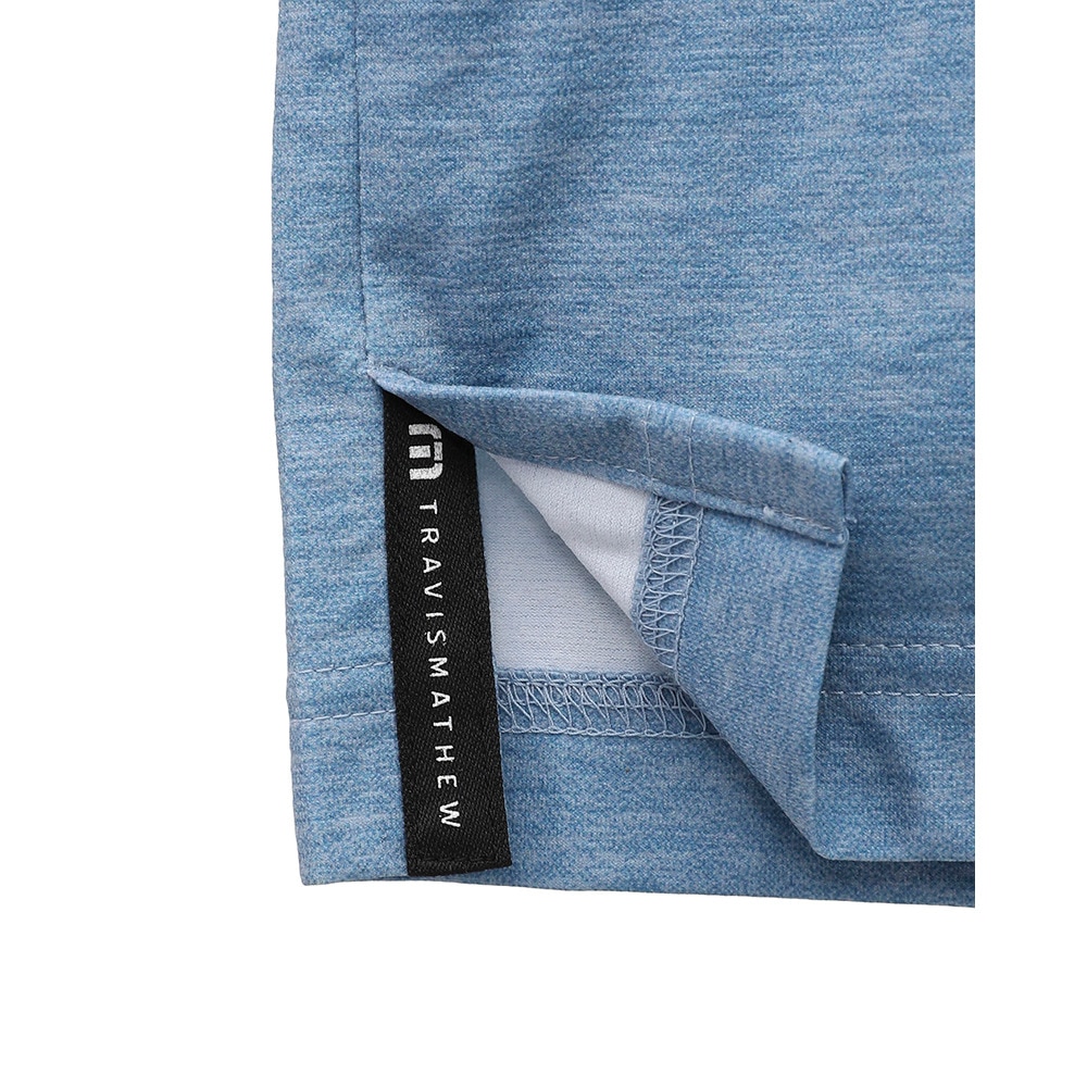 トラヴィスマシュー（Travis Mathew）（メンズ）ゴルフウェア 吸湿速乾 チェストプリント半袖モックネックシャツ 7AL016-C0438