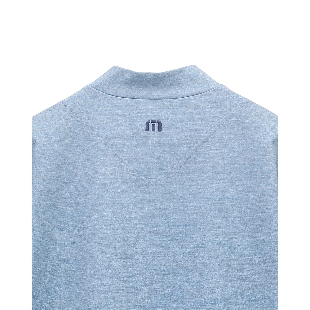 トラヴィスマシュー（Travis Mathew）（メンズ）ゴルフウェア 吸湿速乾 チェストプリント半袖モックネックシャツ 7AL016-C0438
