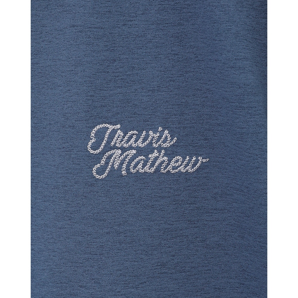 トラヴィスマシュー（Travis Mathew）（メンズ）ゴルフウェア 吸湿速乾 Stitch 半袖 レトロ モックネックシャツ 7AL024-4VIN