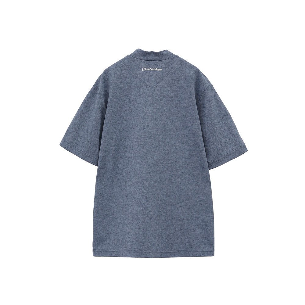 トラヴィスマシュー（Travis Mathew）（メンズ）ゴルフウェア 吸水速乾 Rubber プリント 半袖モックネックシャツ 7AL026-4VIN