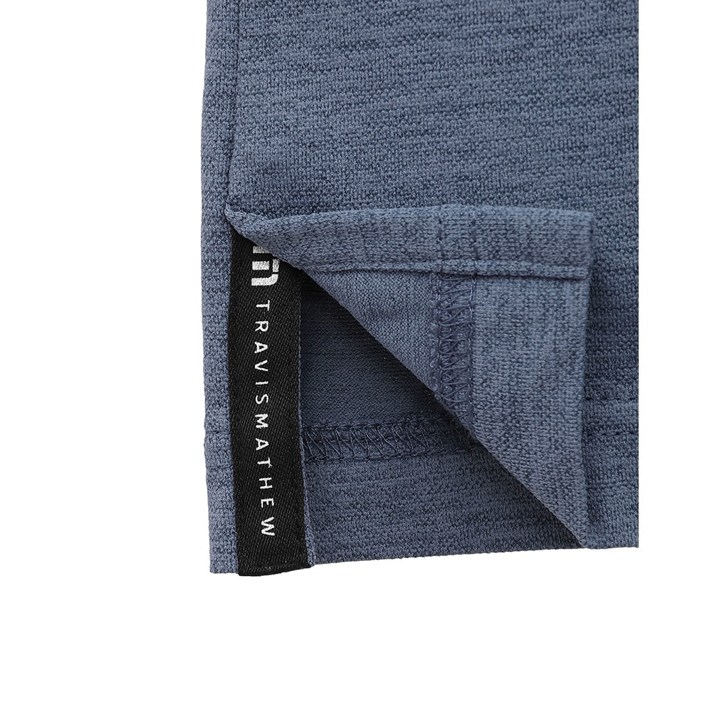 トラヴィスマシュー（Travis Mathew）（メンズ）ゴルフウェア 吸水速乾 Rubber プリント 半袖モックネックシャツ 7AL026-4VIN