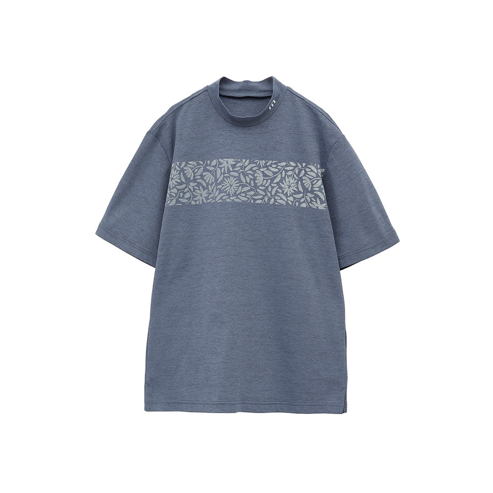 トラヴィスマシュー（Travis Mathew）（メンズ）ゴルフウェア 吸水速乾 Rubber プリント 半袖モックネックシャツ 7AL026-4VIN