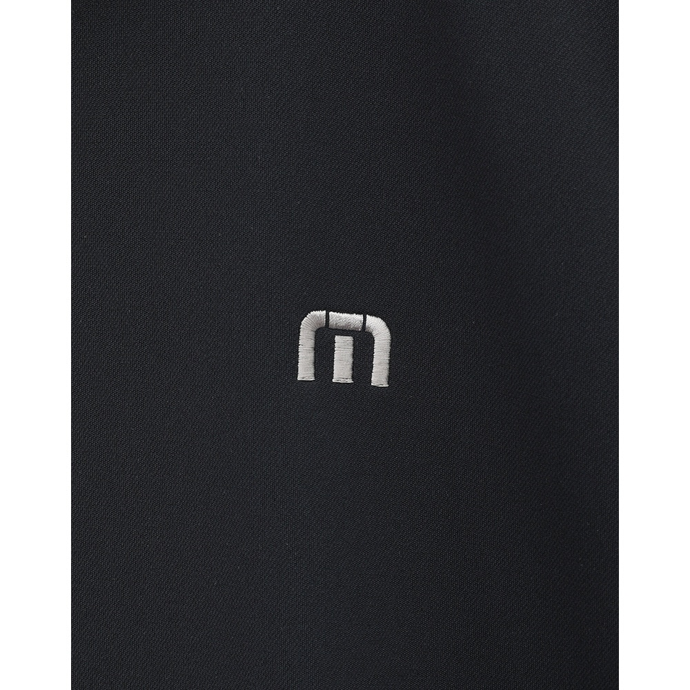 トラヴィスマシュー（Travis Mathew）（メンズ）ゴルフウェア 半袖 Tour Logo モックネックシャツ 7AL038-0BLK