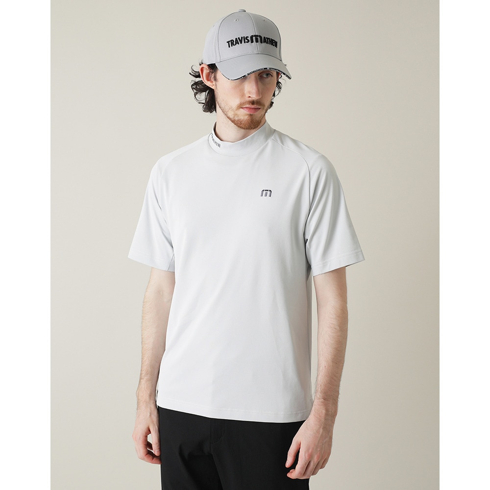 トラヴィスマシュー（Travis Mathew）（メンズ）ゴルフウェア 半袖 Tour Logo モックネックシャツ 7AL038-0MCR