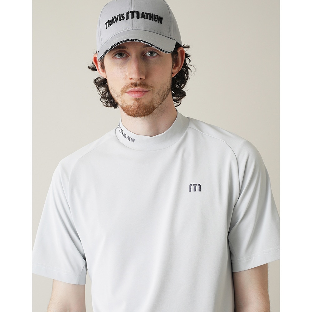トラヴィスマシュー（Travis Mathew）（メンズ）ゴルフウェア 半袖 Tour Logo モックネックシャツ 7AL038-0MCR