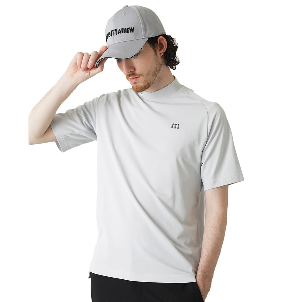 トラヴィスマシュー（Travis Mathew）（メンズ）ゴルフウェア 半袖 Tour Logo モックネックシャツ 7AL038-0MCR
