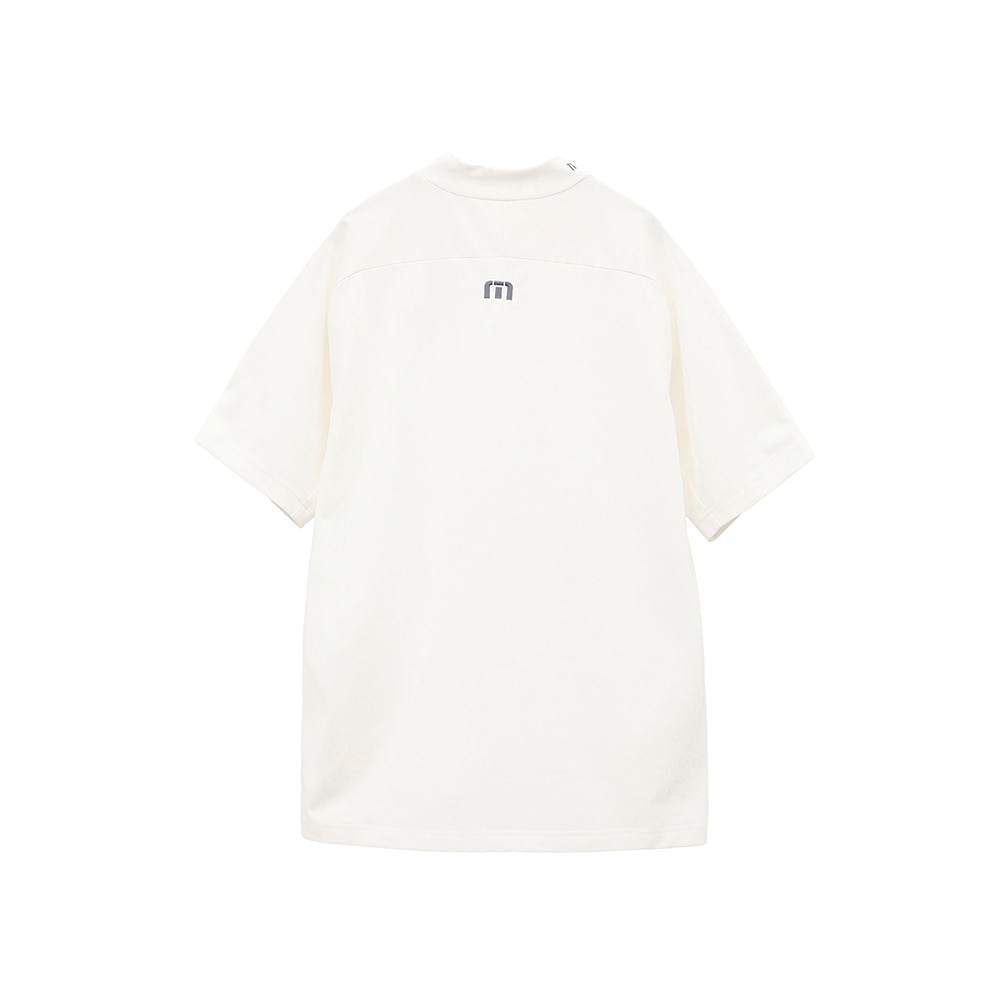 トラヴィスマシュー（Travis Mathew）（メンズ）ゴルフウェア 半袖 Tour Logo モックネックシャツ 7AL038-1WHT