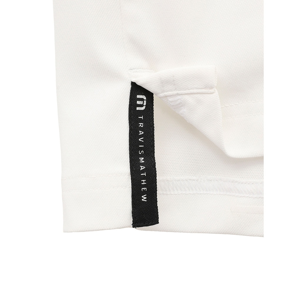 トラヴィスマシュー（Travis Mathew）（メンズ）ゴルフウェア 半袖 Tour Logo モックネックシャツ 7AL038-1WHT