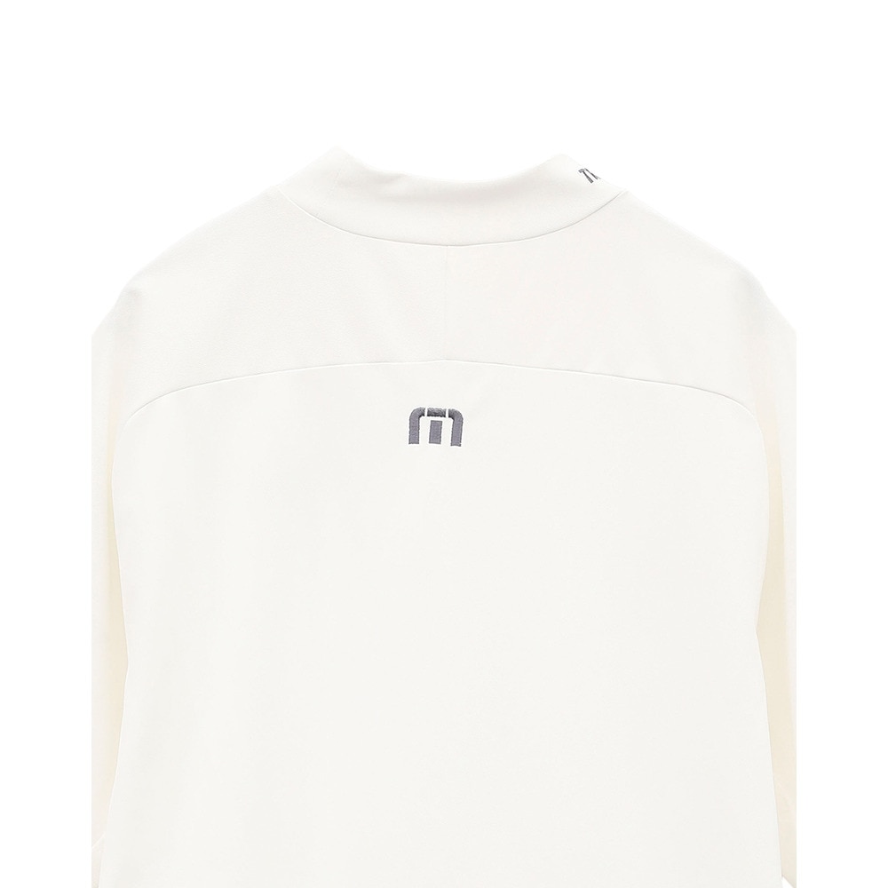 トラヴィスマシュー（Travis Mathew）（メンズ）ゴルフウェア 半袖 Tour Logo モックネックシャツ 7AL038-1WHT