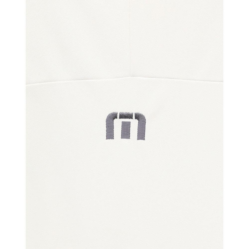 トラヴィスマシュー（Travis Mathew）（メンズ）ゴルフウェア 半袖 Tour Logo モックネックシャツ 7AL038-1WHT