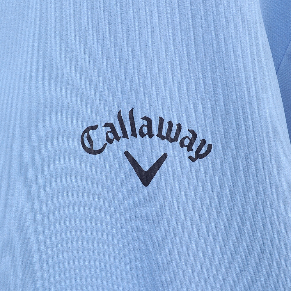 キャロウェイ（CALLAWAY）（メンズ）ゴルフウェア 接触冷感 -3℃裏クール 半袖 モックネックシャツ C25134122-1111