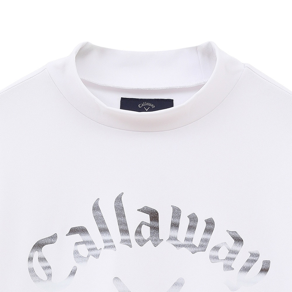 キャロウェイ（CALLAWAY）（メンズ）ゴルフウェア 接触冷感 -3℃裏クール 半袖 モックネックシャツ C25134123-1030
