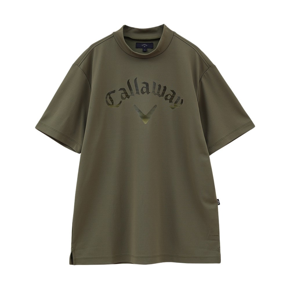 キャロウェイ（CALLAWAY）（メンズ）ゴルフウェア 接触冷感 -3℃裏クール 半袖 モックネックシャツ C25134123-1180