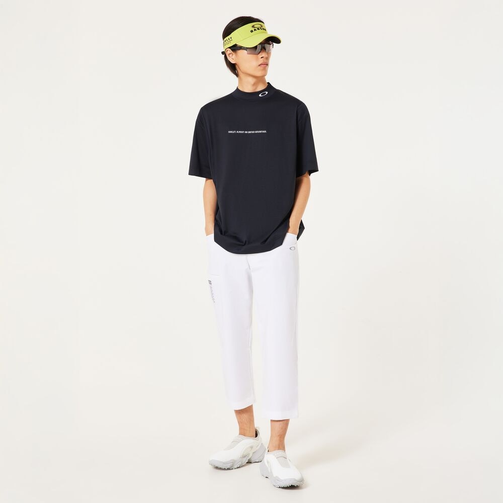 オークリー（OAKLEY）（メンズ）ゴルフウェア 吸汗速乾 O-SYNC PACK SQUEEZE モックネック半袖シャツ FOA407606-02E