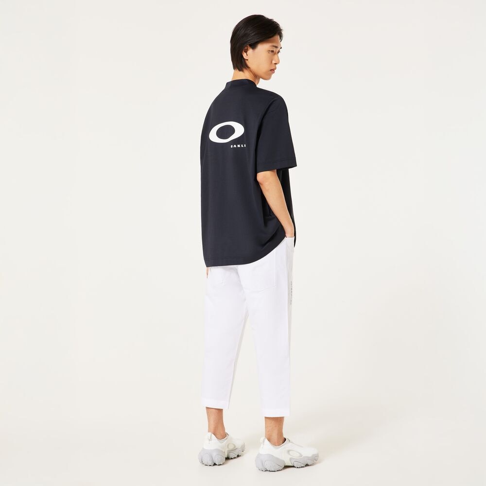 オークリー（OAKLEY）（メンズ）ゴルフウェア 吸汗速乾 O-SYNC PACK SQUEEZE モックネック半袖シャツ FOA407606-02E
