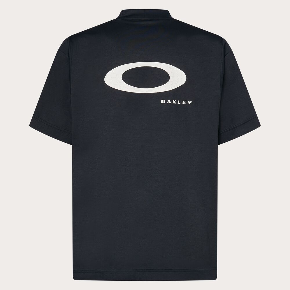 オークリー（OAKLEY）（メンズ）ゴルフウェア 吸汗速乾 O-SYNC PACK SQUEEZE モックネック半袖シャツ FOA407606-02E