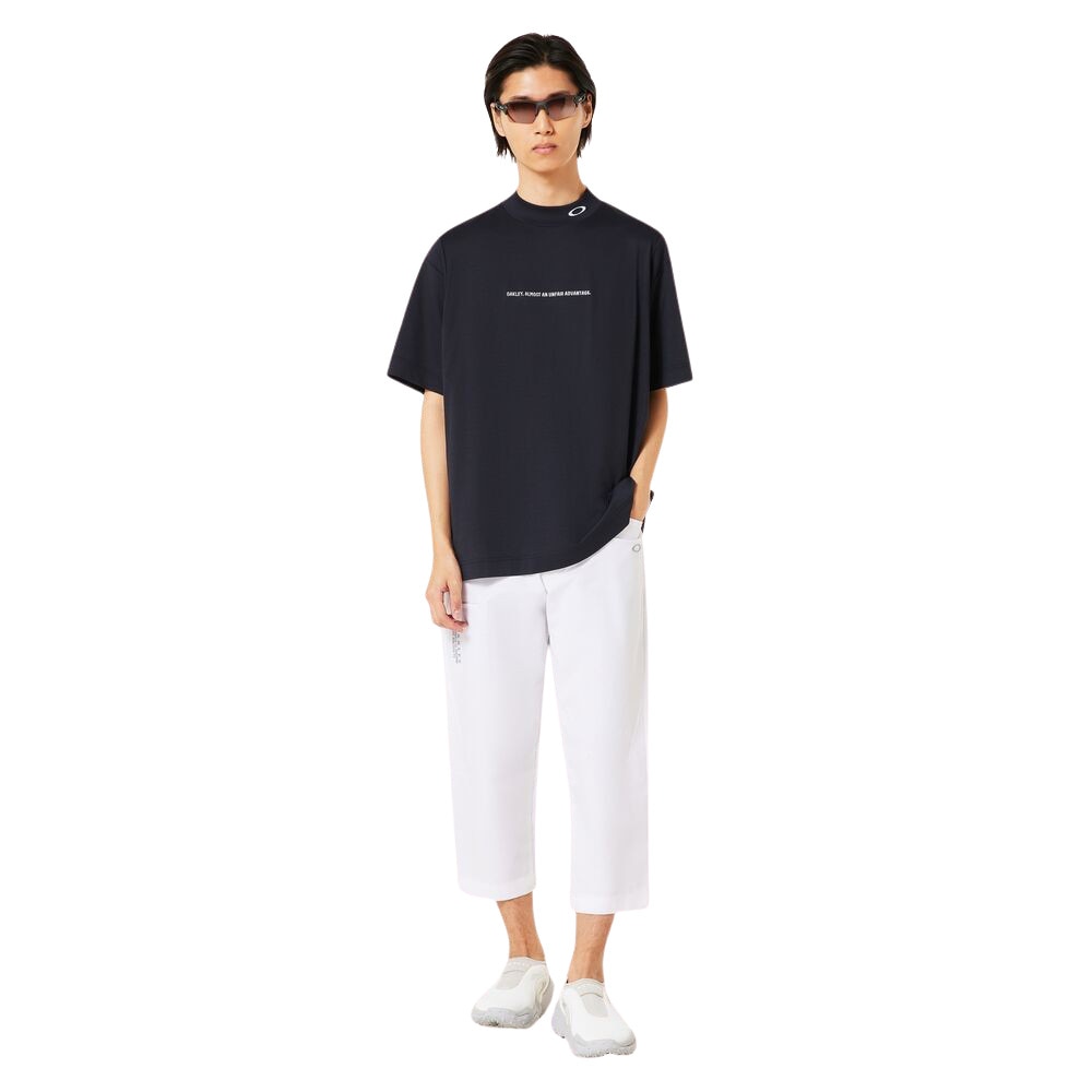 オークリー（OAKLEY）（メンズ）ゴルフウェア 吸汗速乾 O-SYNC PACK SQUEEZE モックネック半袖シャツ FOA407606-02E