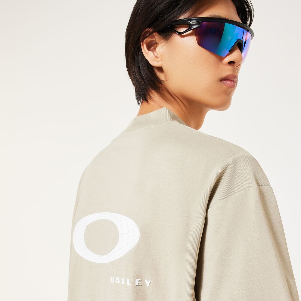 オークリー（OAKLEY）（メンズ）ゴルフウェア 吸汗速乾 O-SYNC PACK SQUEEZE モックネック半袖シャツ FOA407606-89C