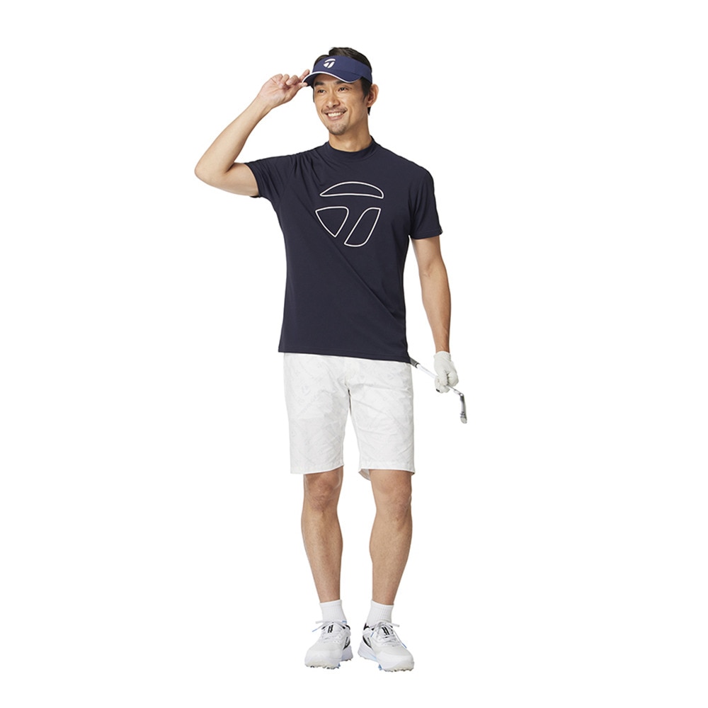 テーラーメイド（TAYLORMADE）（メンズ）ゴルフウェア 吸汗速乾半袖 ベーシックショートスリーブモック M13219-UN636