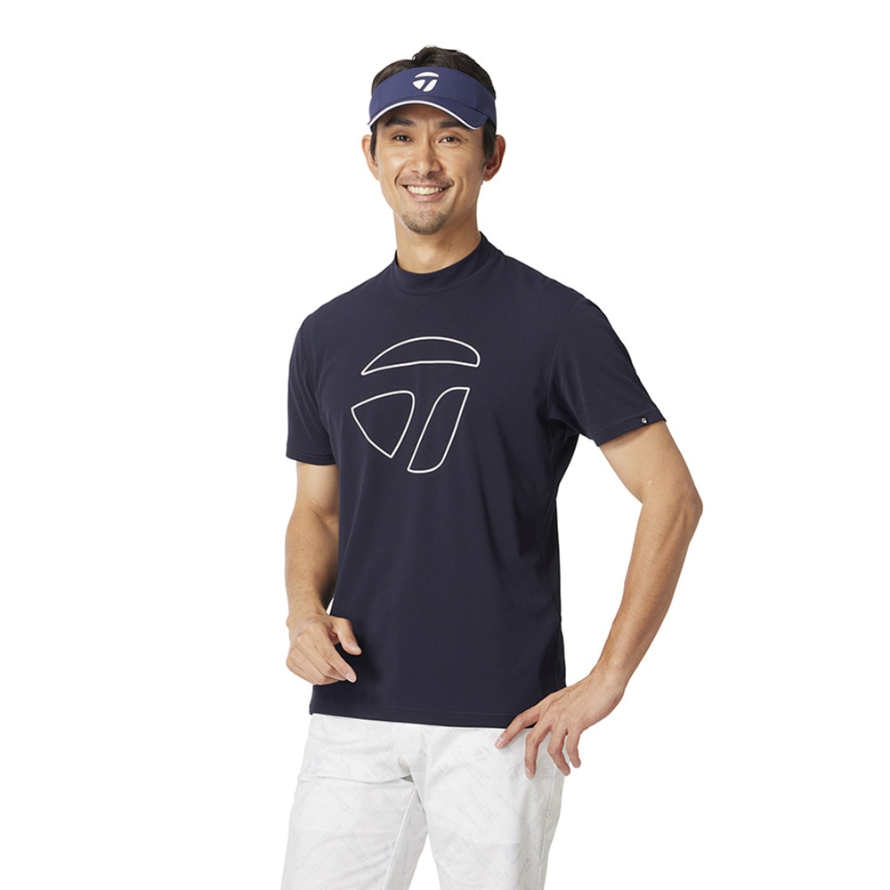 テーラーメイド（TAYLORMADE）（メンズ）ゴルフウェア 吸汗速乾半袖 ベーシックショートスリーブモック M13219-UN636