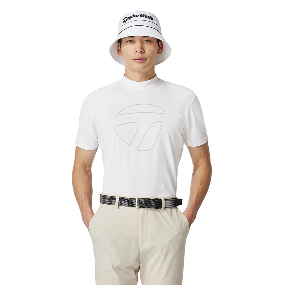 テーラーメイド（TAYLORMADE）（メンズ）ゴルフウェア 吸汗速乾 半袖 ベーシックショートスリーブモック M13220-UN636
