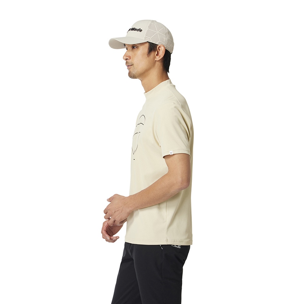 テーラーメイド（TAYLORMADE）（メンズ）モックネック ゴルフ 半袖 ベーシックショートスリーブモック M13221-UN636
