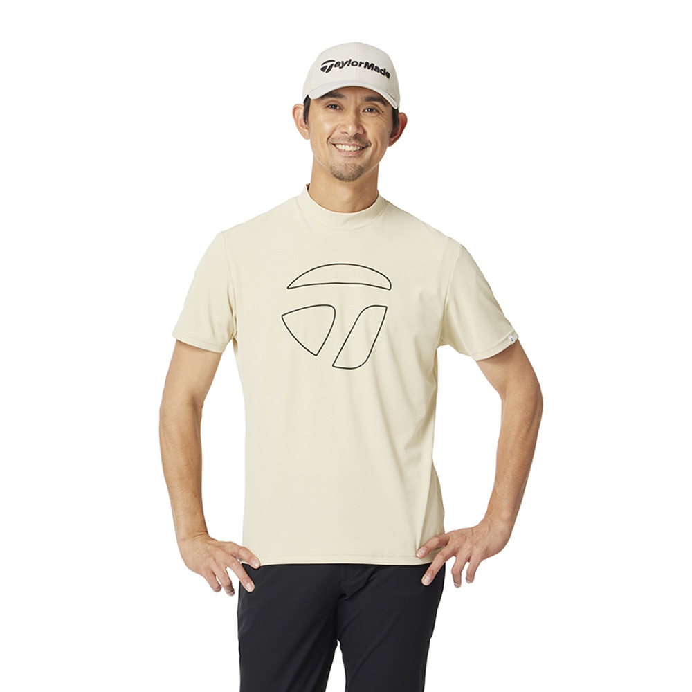 テーラーメイド（TAYLORMADE）（メンズ）モックネック ゴルフ 半袖 ベーシックショートスリーブモック M13221-UN636