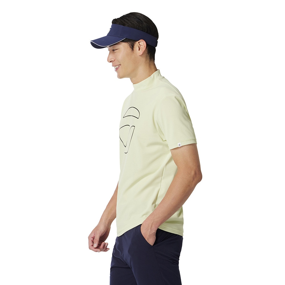 テーラーメイド（TAYLORMADE）（メンズ）ゴルフウェア 吸汗速乾 半袖 ベーシックショートスリーブモック M13222-UN636