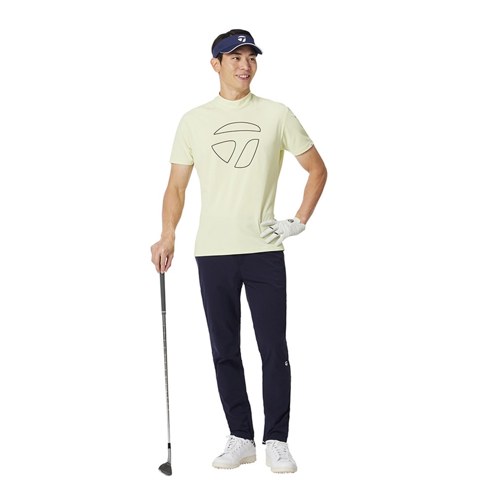 テーラーメイド（TAYLORMADE）（メンズ）ゴルフウェア 吸汗速乾 半袖 ベーシックショートスリーブモック M13222-UN636