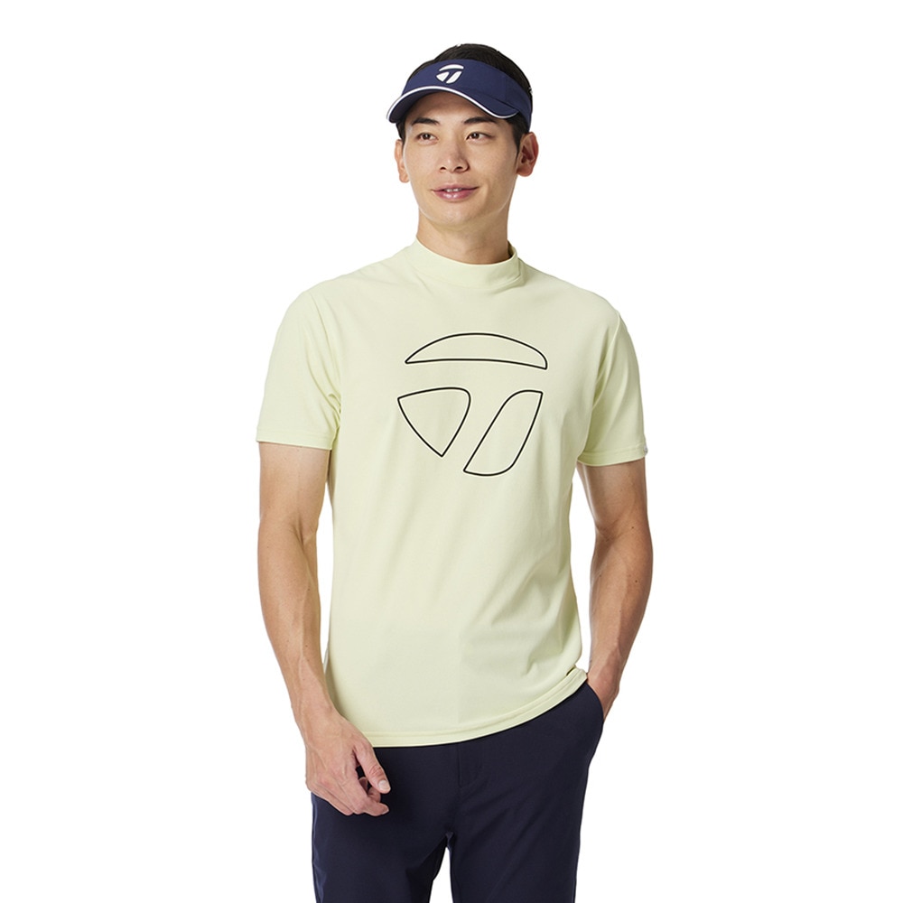テーラーメイド（TAYLORMADE）（メンズ）ゴルフウェア 吸汗速乾 半袖 ベーシックショートスリーブモック M13222-UN636