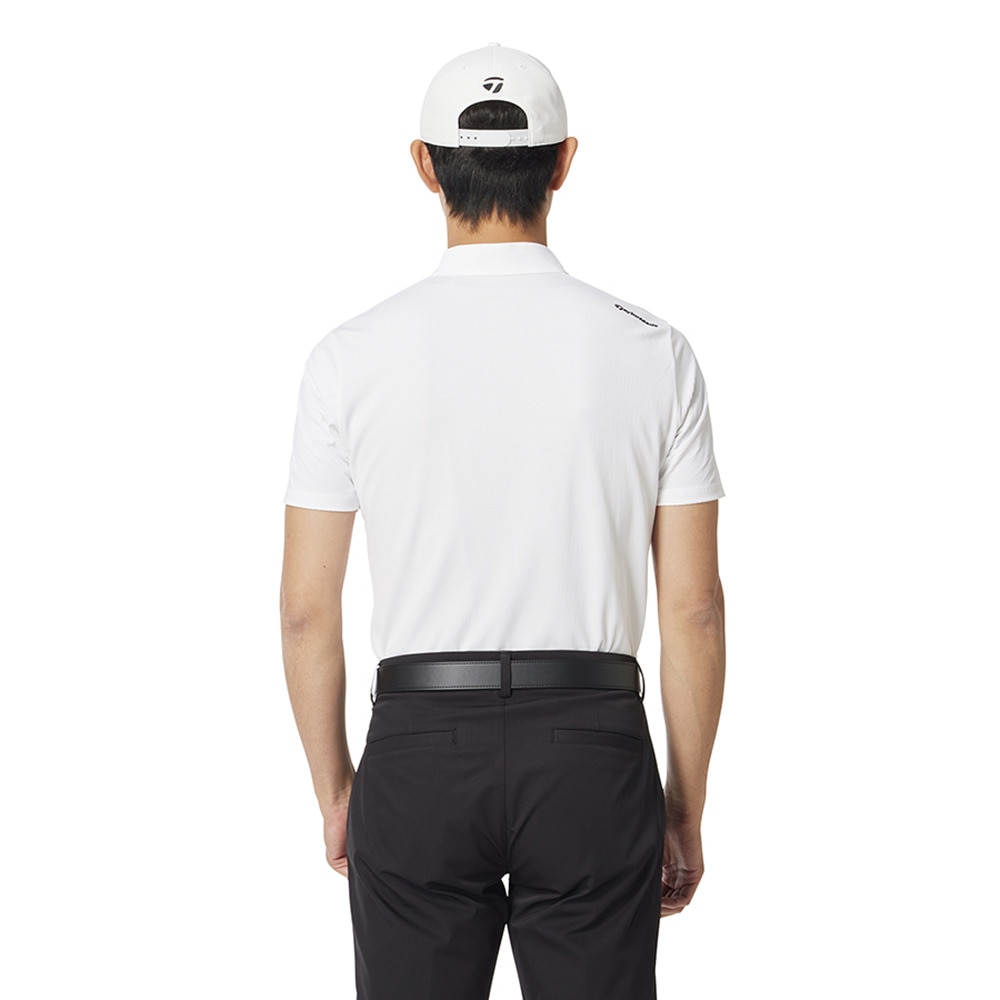 テーラーメイド（TAYLORMADE）（メンズ）ゴルフウェア T-ICEプラス半袖ジップドモックネックシャツ M13243-UN642