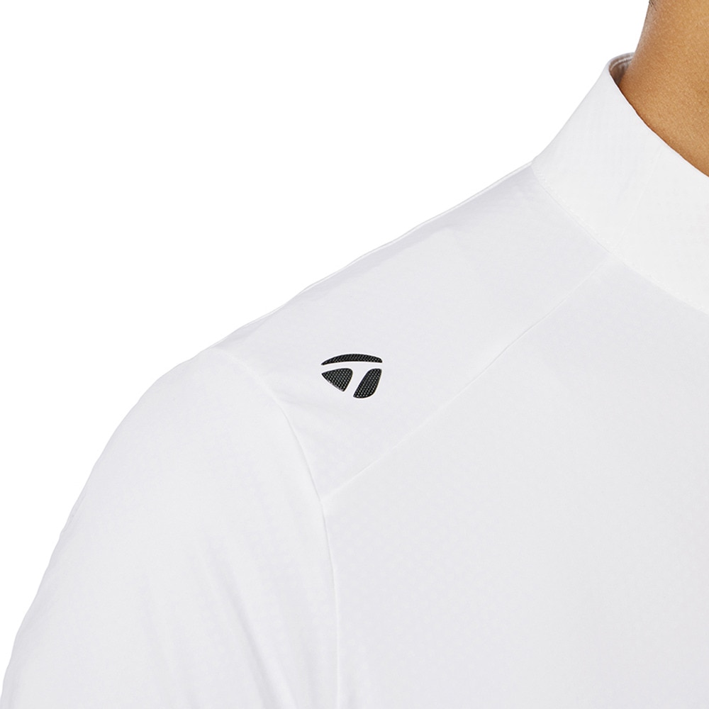 テーラーメイド（TAYLORMADE）（メンズ）ゴルフウェア T-ICEプラス半袖ジップドモックネックシャツ M13243-UN642