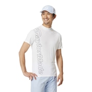 (メンズ)ゴルフウェア T-ICEエアーロゴ 半袖モックネックシャツ UN648