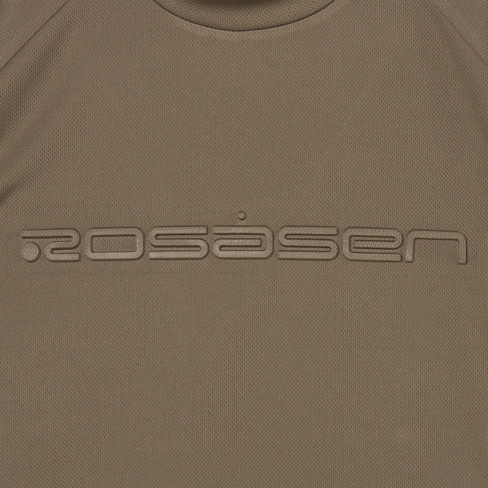 ROSASEN（メンズ）ゴルフウェア 吸水速乾 半袖モックネックシャツ 047-23441-25SS-028