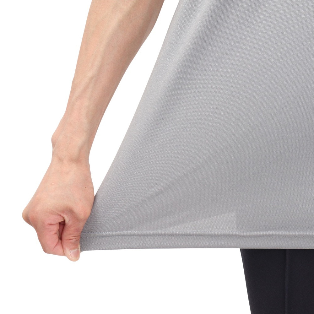 ROSASEN（メンズ）ゴルフウェア 吸水速乾 接触冷感 半袖 モックネック Tシャツ 044-23544-25SS-013