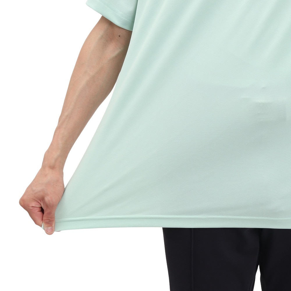 ROSASEN（メンズ）ゴルフウェア 吸水速乾 接触冷感 半袖 モックネック Tシャツ 044-23544-25SS-022