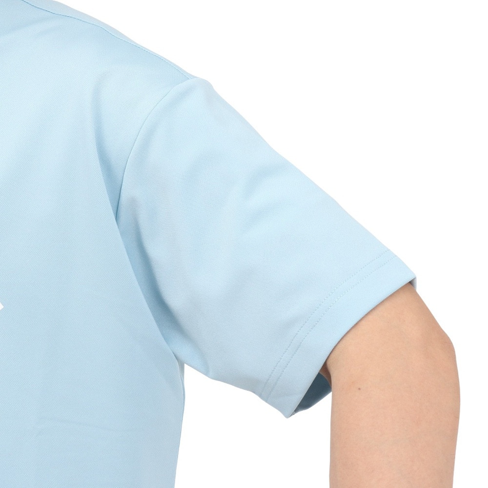 ROSASEN（メンズ）ゴルフウェア 吸水速乾 接触冷感 半袖 モックネック Tシャツ 044-23544-25SS-091