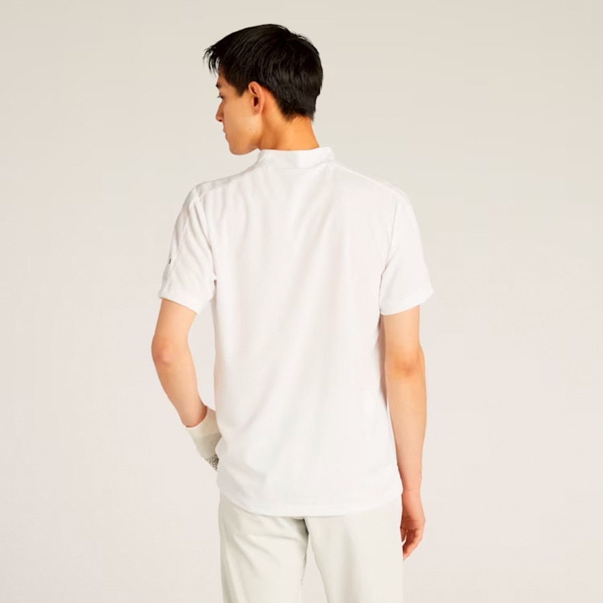 プーマ（PUMA）（メンズ）ゴルフウェア SB ライン スリーブ 半袖 モックネックシャツ 633322-03