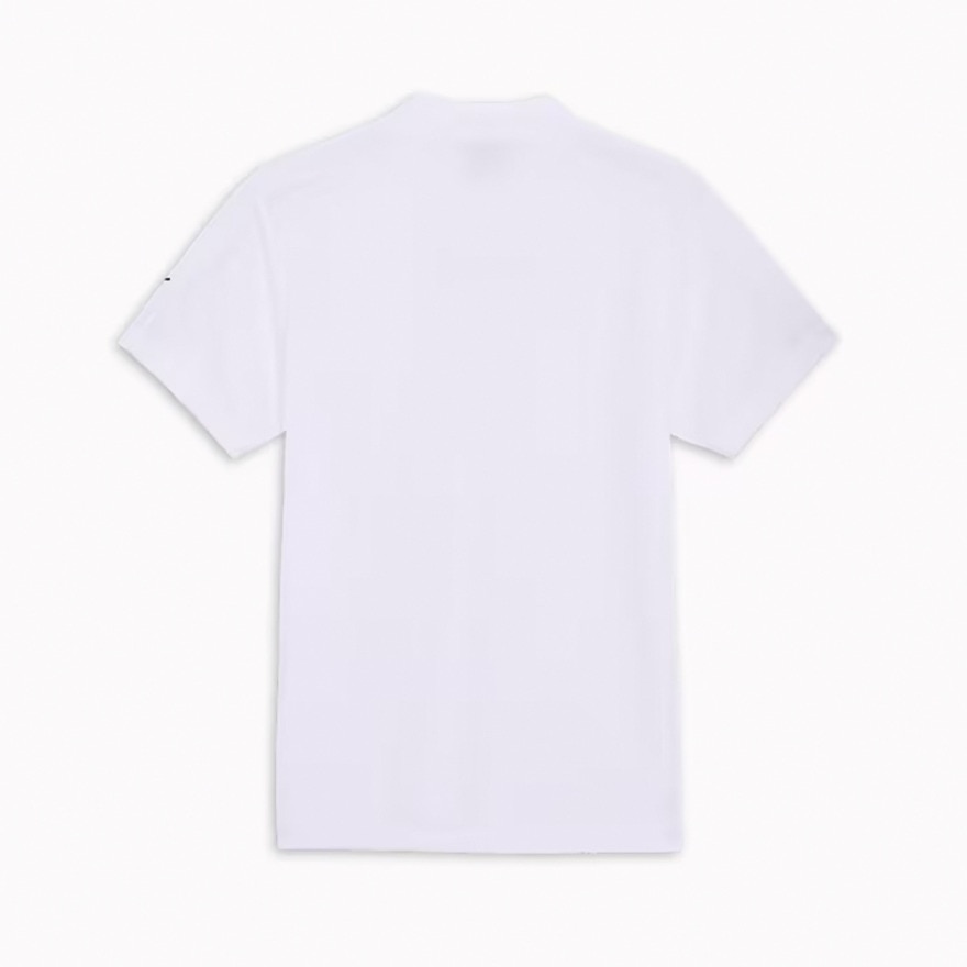 プーマ（PUMA）（メンズ）ゴルフウェア SB ライン スリーブ 半袖 モックネックシャツ 633322-03
