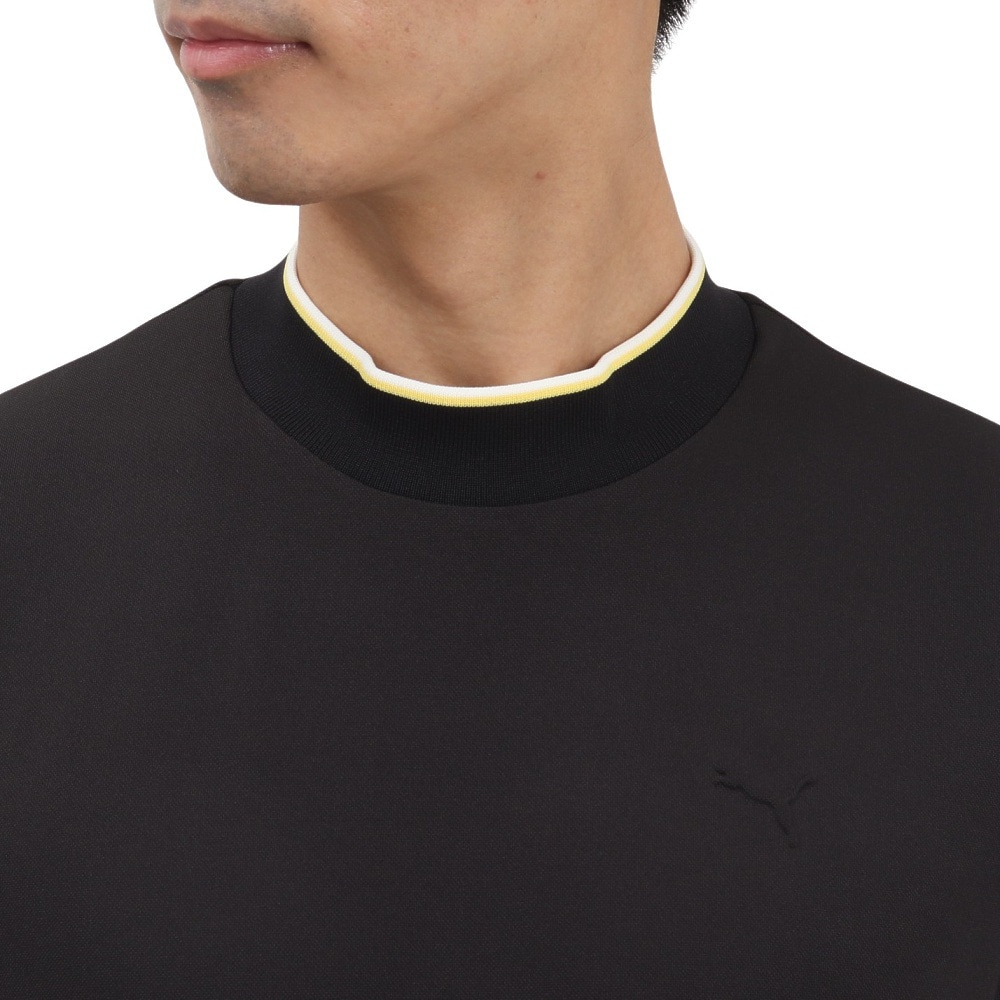 プーマ（PUMA）（メンズ）ゴルフウェア 吸汗速乾 半袖 モックネックシャツ 635493-01