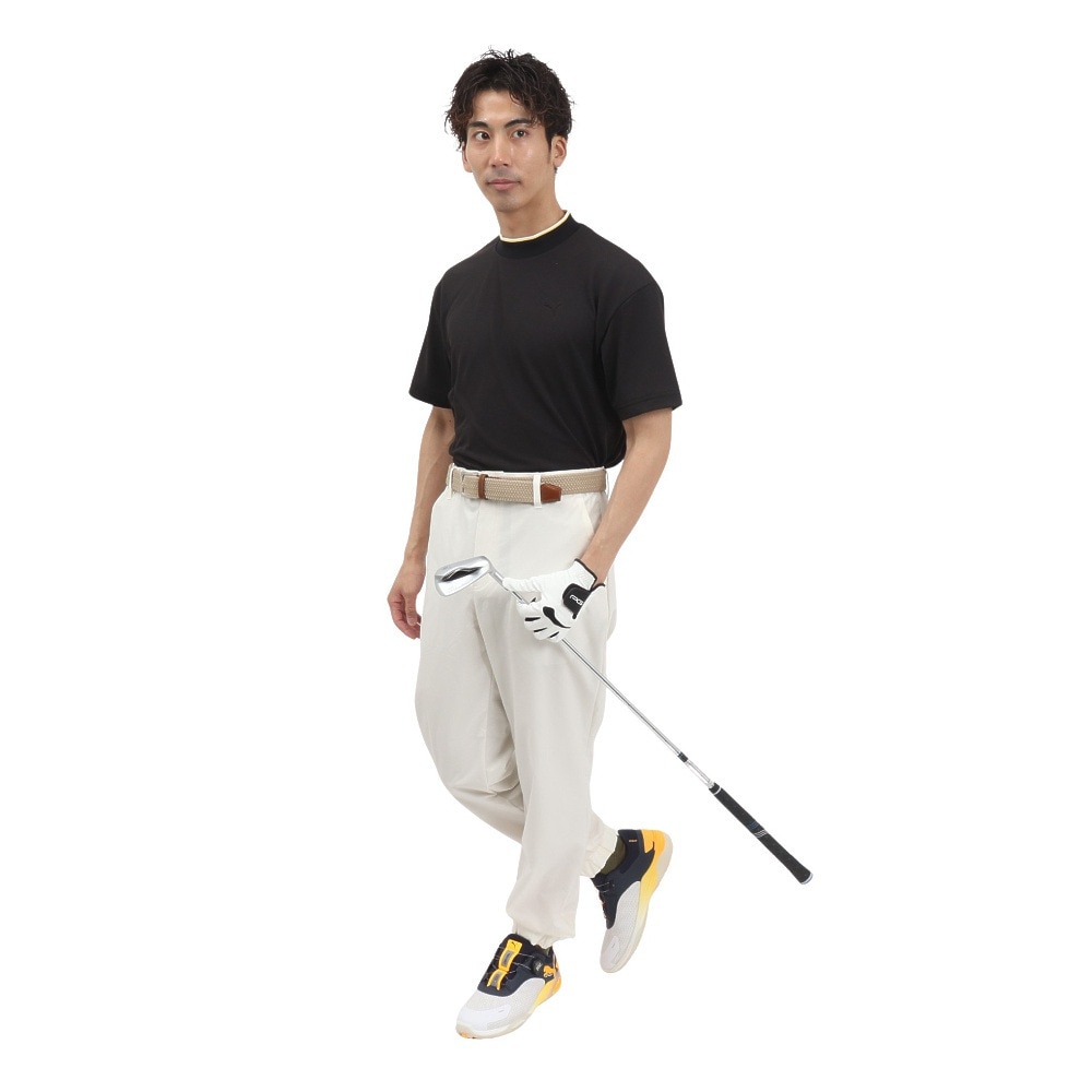 プーマ（PUMA）（メンズ）ゴルフウェア 吸汗速乾 半袖 モックネックシャツ 635493-01
