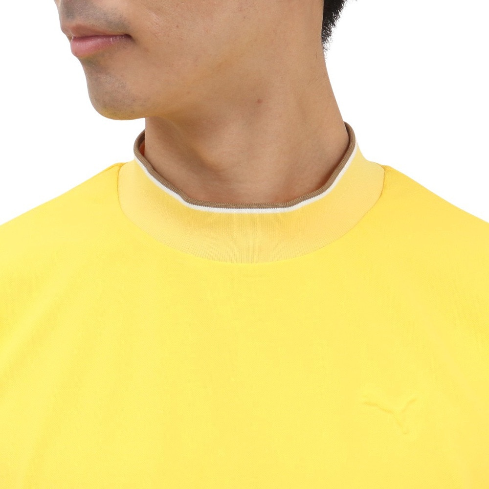 プーマ（PUMA）（メンズ）ゴルフウェア 吸汗速乾 半袖 モックネックシャツ 635493-03