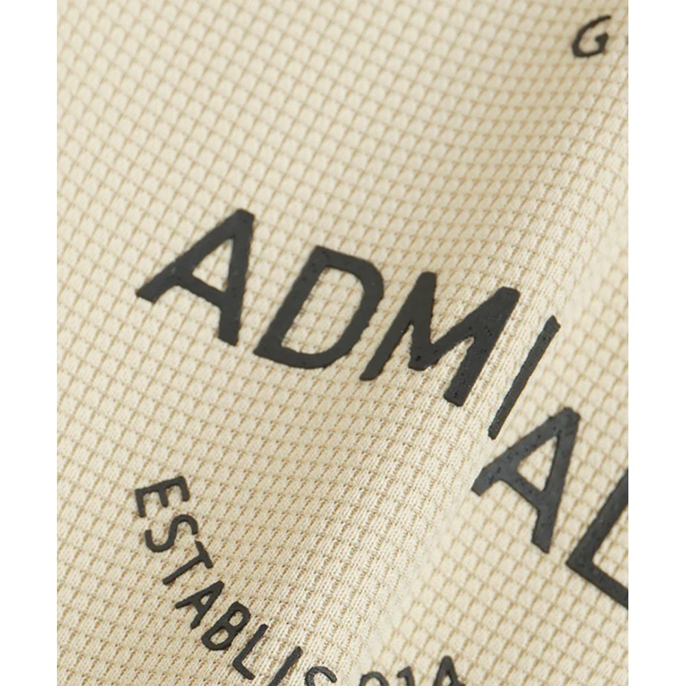 アドミラル ゴルフ（Admiral GOLF）（メンズ）モックネック ゴルフ 半袖 ミニワッフル モックネックシャツ ADMA507-SND