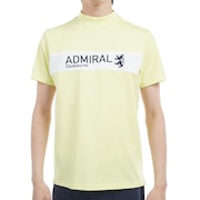 (メンズ)ゴルフウェア 吸水速乾 CARAT 半袖モックネックシャツ ADMA534-YEL