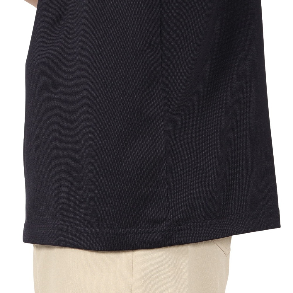 ニューエラ（NEW ERA）（メンズ、レディース）ゴルフウェア 吸汗速乾 抗菌 半袖 ミッドネック 鹿の子 Tシャツ Circle OOTTF 14391498