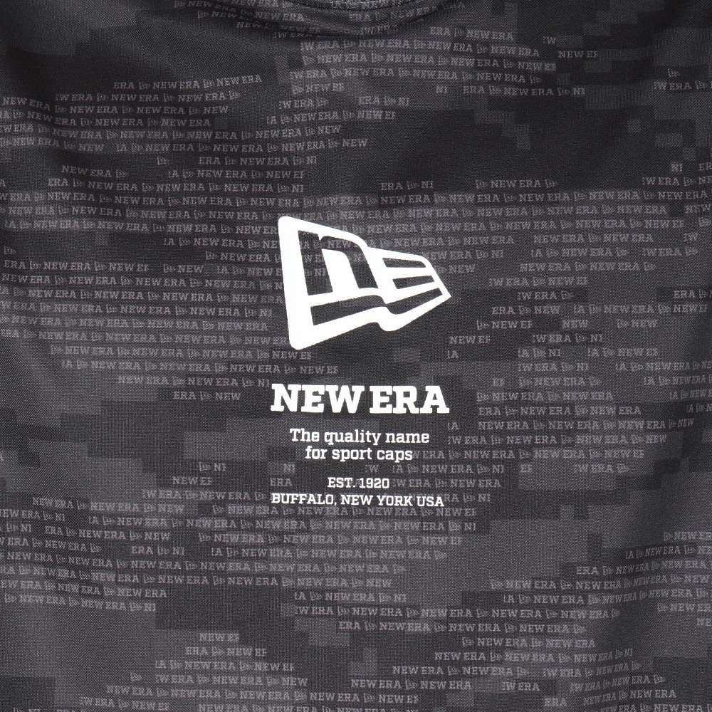ニューエラ（NEW ERA）（メンズ、レディース）ゴルフウェア 吸汗速乾 抗菌 半袖 ミッドネック 鹿の子 Tシャツ Digital Camo 14391501