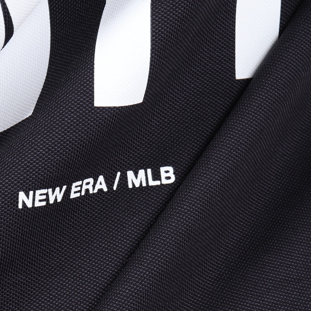 ニューエラ（NEW ERA）（メンズ）ゴルフウェア 吸汗速乾 抗菌 半袖 鹿の子 ミッドネック Tシャツ ニューヨーク・ヤンキース 14391506