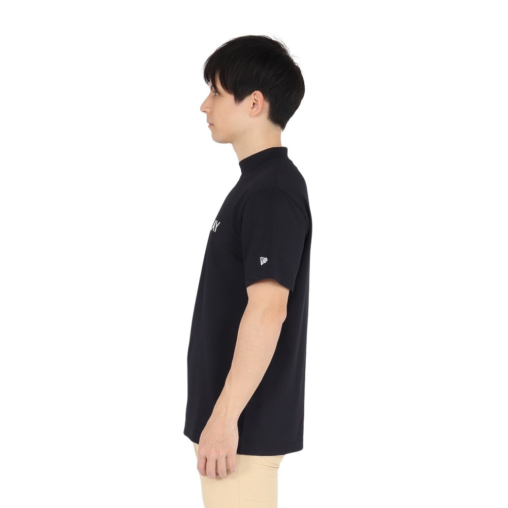 ニューエラ（NEW ERA）（メンズ、レディース）ゴルフウェア 吸汗速乾 抗菌 半袖 鹿の子 ミッドネック Tシャツ ドラえもん 14520738