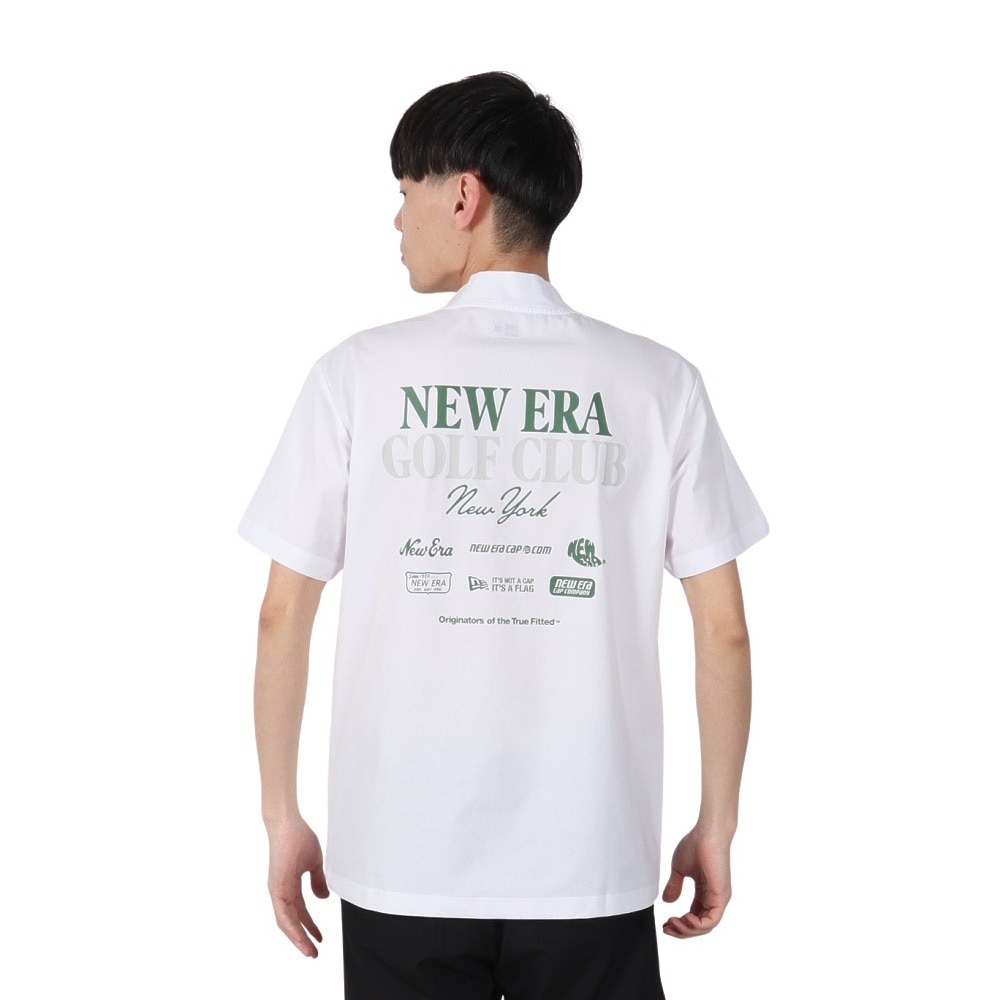 ニューエラ（NEW ERA）（メンズ、レディース）ゴルフウェア 吸汗速乾 水陸両用 半袖 ユーティリティー ミッドネック Tシャツ 14666315